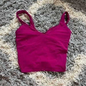 Lululemon Ripen Raspberry Align Tank